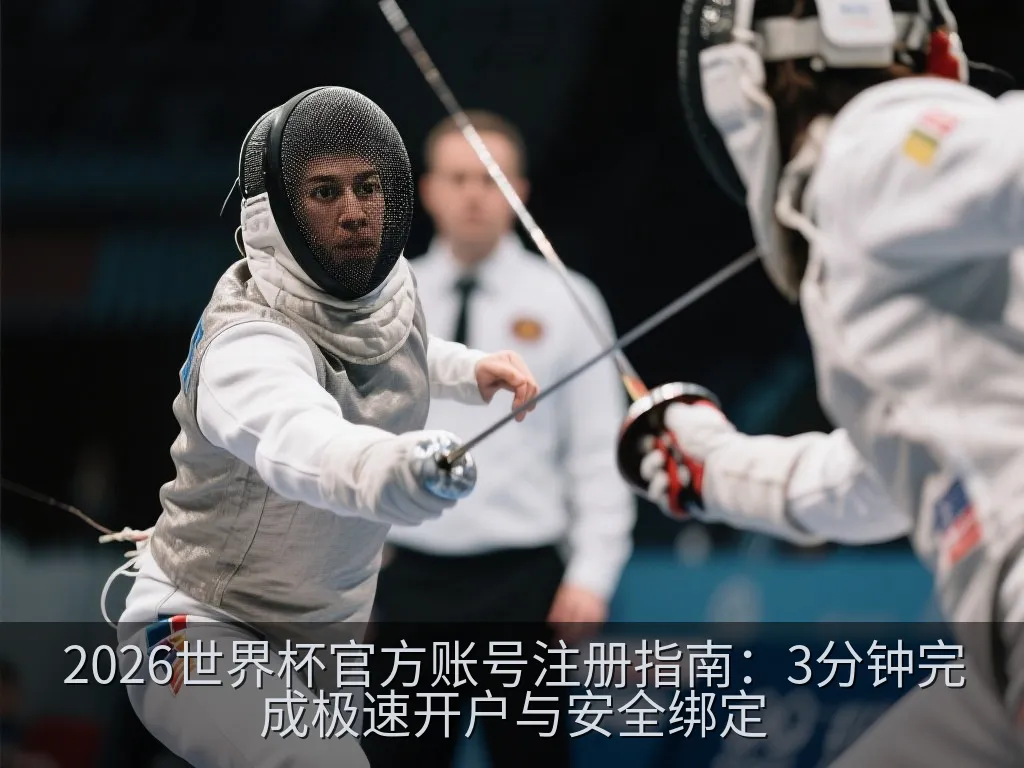 2026世界杯官方账号注册指南：3分钟完成极速开户与安全绑定